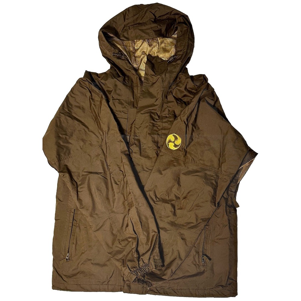 BURTON RONIN 2 In 1 Men's Snowboarding Jacket Brown Size Large Rare 87380 VTG